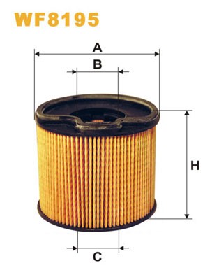 FILTRO COMBUSTÍVEL - WIX FILTERS