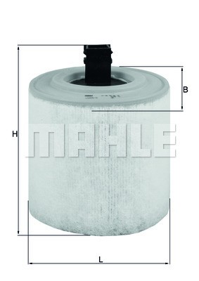 FILTRO AR - MAHLE