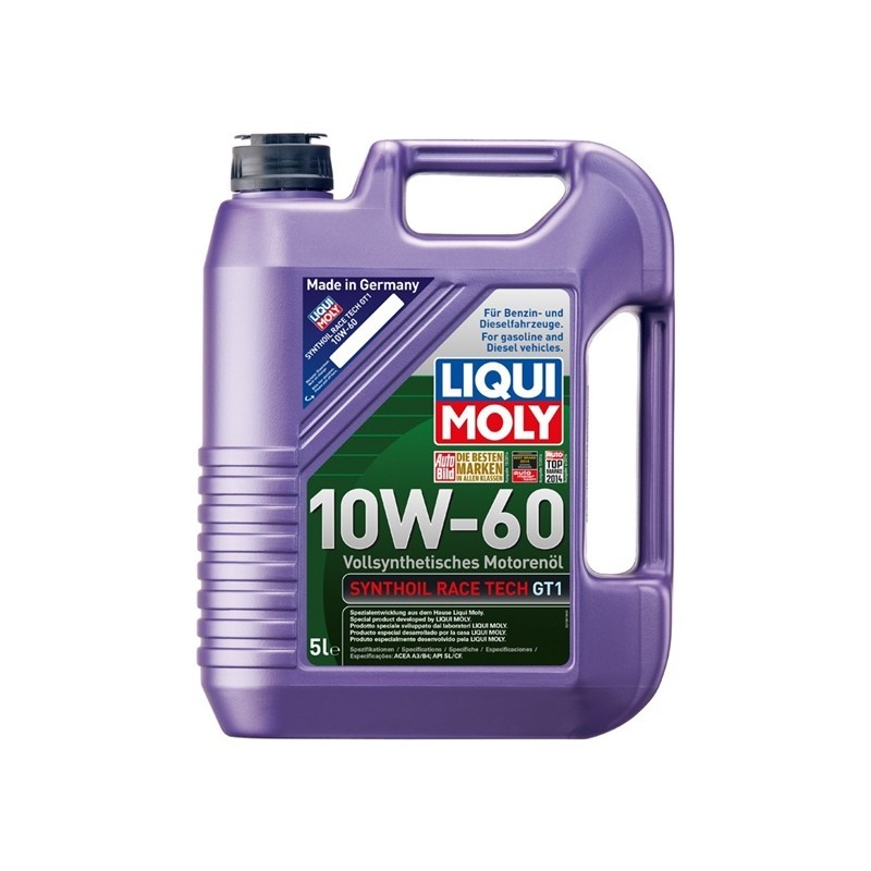 LIQUI MOLY GT1  10W-60 5Lts - LIQUI MOLY 