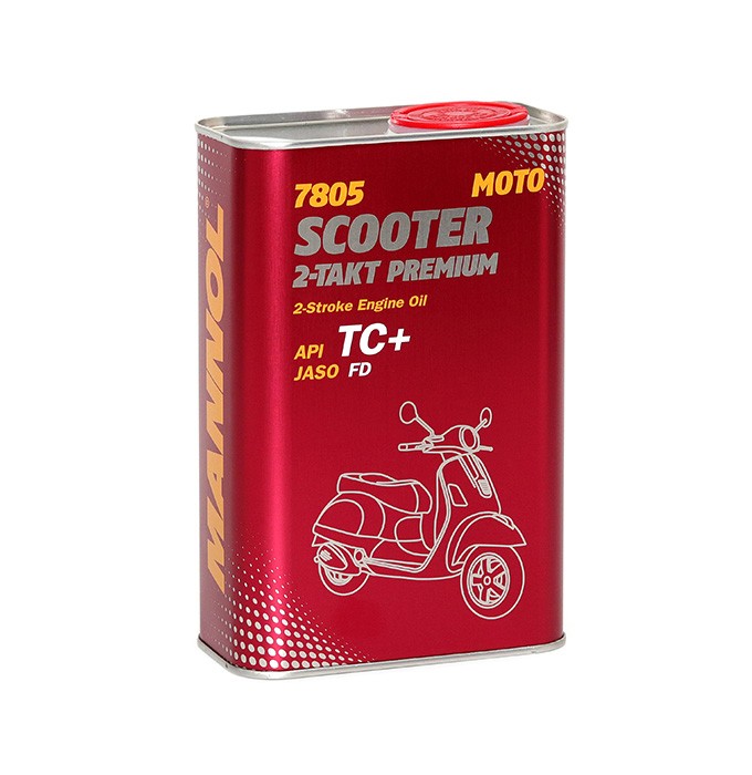 MANNOL Scooter 2T Premium API TC+ 1L - MANNOL