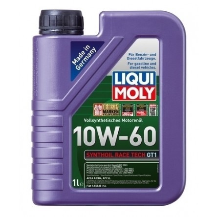 LIQUI MOLY SYNTHOIL RACE TECH GT1 10W-60 1L - LIQUI MOLY 
