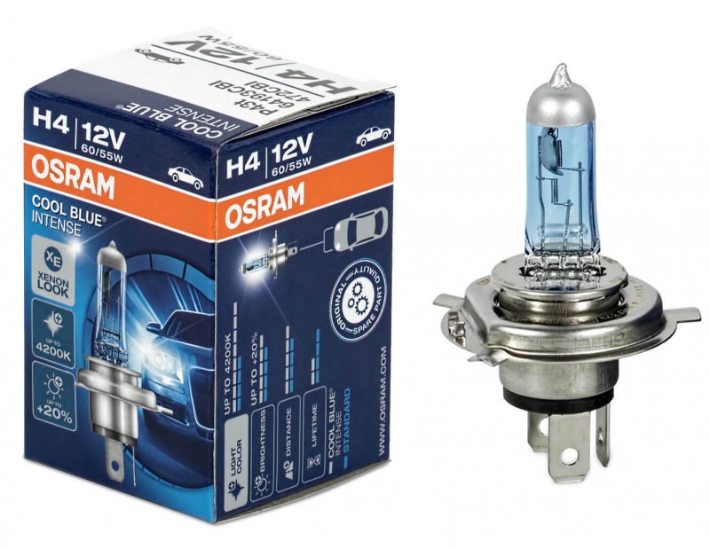 LÂMPADA OSRAM H4 COOL BLUE INTENSE - OSRAM