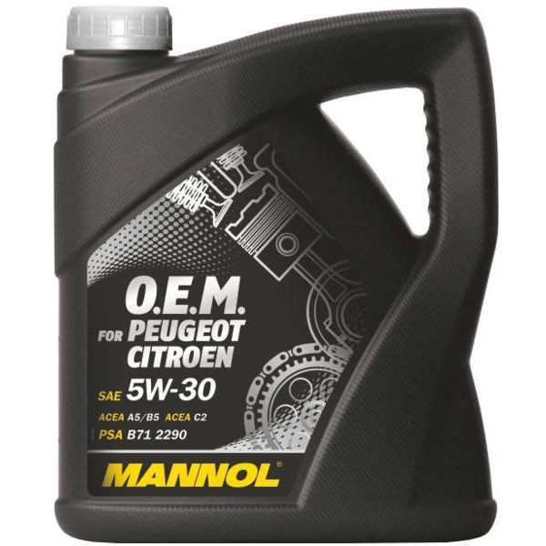 MANNOL 7703 O.E.M. 5W-30 4L PEUGEOT/CITROEN - MANNOL
