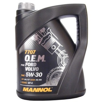 MANNOL 7707 O.E.M. 5W-30 4L FORD/ VOLVO - MANNOL