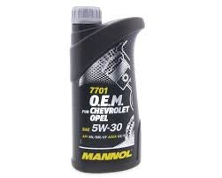 MANNOL 7701 O.E.M. 5W-30 1L CHEVROLET/OPEL - MANNOL