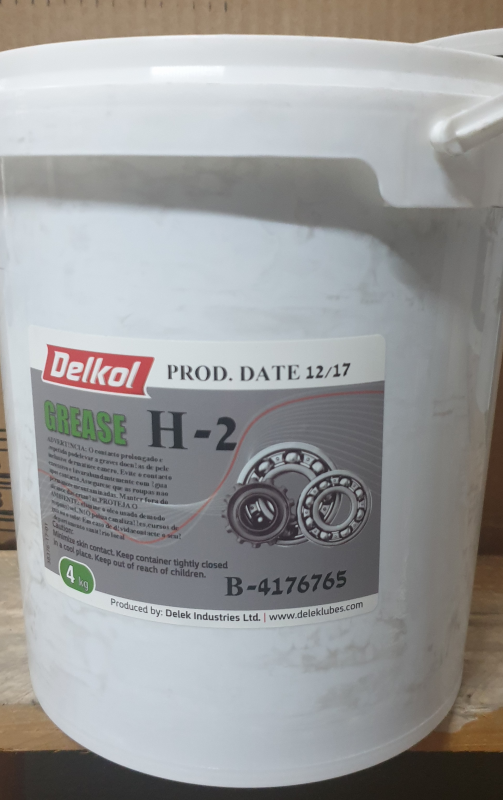 MASSA DELKOL H-2 AMARELA 4kg - DELKOL