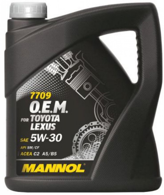 MANNOL 7709 OEM Toyota Lexus 5W-30 4L - MANNOL