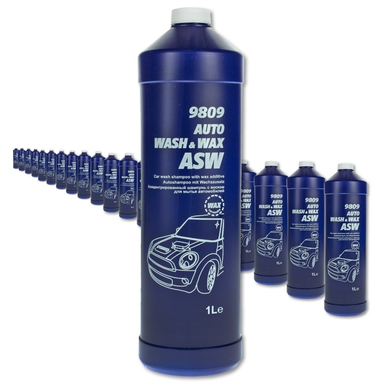 MANNOL 9809 Auto Wash&Wax 1L - MANNOL