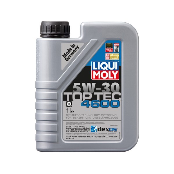 LIQUI MOLY TOP TEC 4600 5W-30 1LT - LIQUI MOLY 