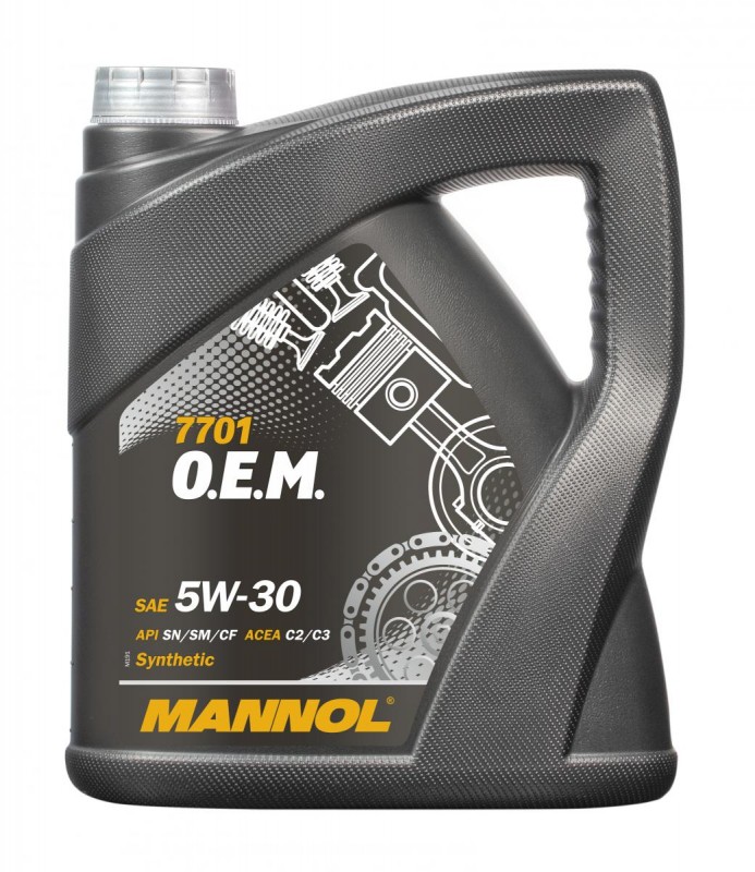 MANNOL 7701 O.E.M. 5W-30 4L CHEVROLET/OPEL - MANNOL
