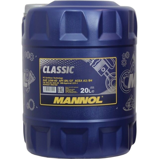 MANNOL CLASSIC 10W-40 20L - MANNOL