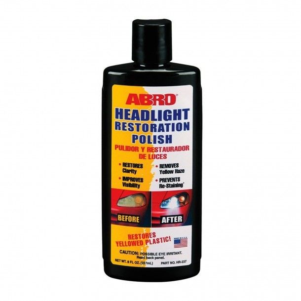 ABRO - RESTAURADOR E POLIDOR DE FARÓIS 237ML - ABRO