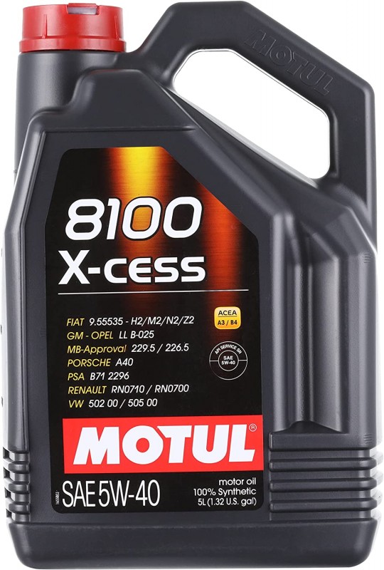 Motul 8100 X-Cess 5W-40 5L - MOTUL