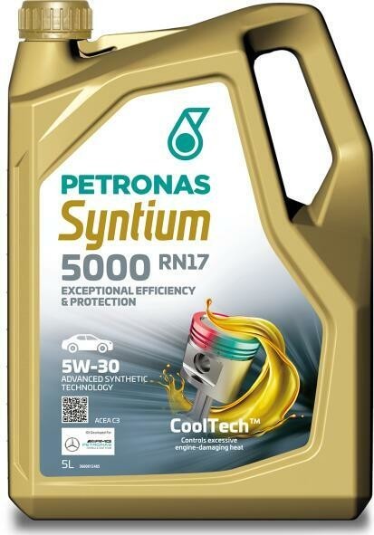 PETRONAS SYNTIUM 5000 RN17 5W-30 5L - PETRONAS