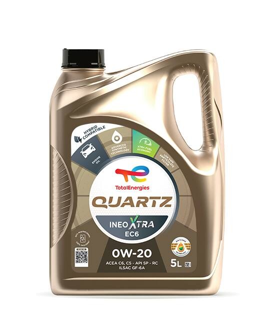 ÓLEO TOTAL QUARTZ INEO XTRA EC6 0W-20 5L - TOTAL