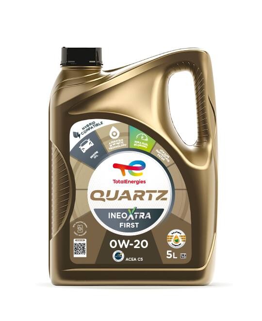 ÓLEO TOTAL QUARTZ INEO XTRA FIRST 0W-20 5L - TOTAL