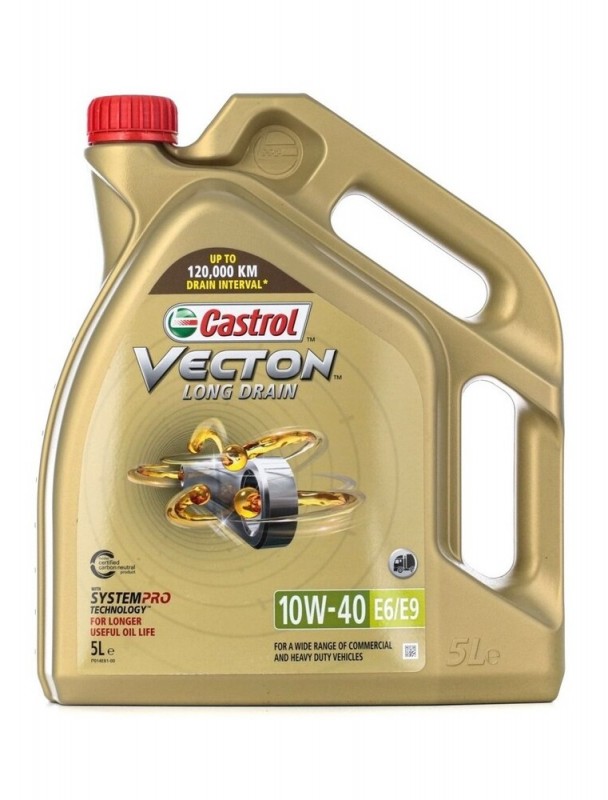 OLEO MOTOR CASTROL VECTON 10W-40 5L - CASTROL