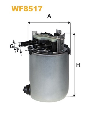 FILTRO COMBUSTIVEL  - WIX FILTERS