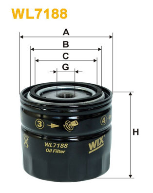 FILTRO OLEO - WIX FILTERS